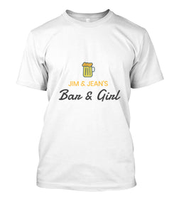 Jim and Jean Bar and Girl T-shirt
